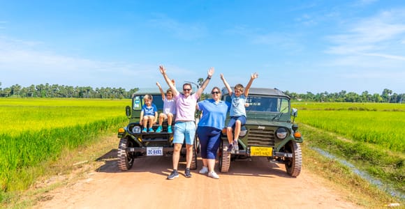 Siem Reap: Countryside Jeep Tour / SUV Car Available