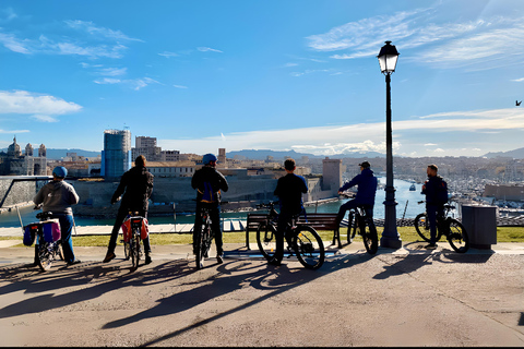 Marseille: E-Bike and Food Tour Italian-Speaking Guide