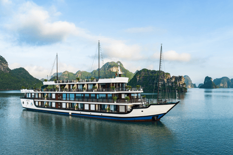 Hanoi : 2-Day Halong-Lan Ha Bay BEST SELLER 5* cruise balcony