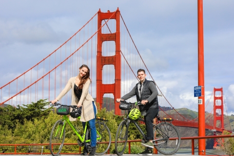 San Francisco: Geführte Fahrrad- oder eBike-Tour über die Golden Gate BridgeSan Francisco: Geführte Fahrradtour über die Golden Gate Bridge