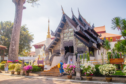 Chiang Mai: excursão guiada a pé de 3 horas pela cidade antiga e pelos templosTour em grupo