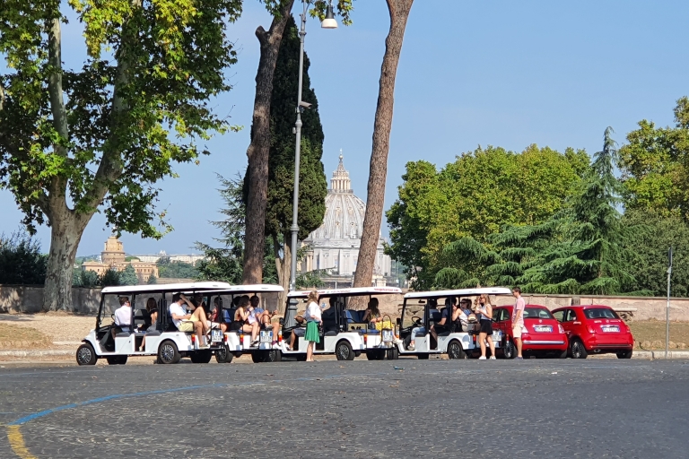 Rome : centre-ville en voiturette de golf
