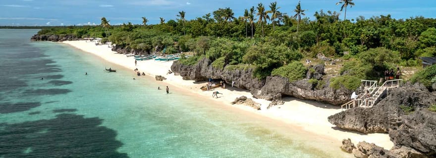Cebu : Excursion d'une journée sur l'île de Bantayan et l'île Vierge