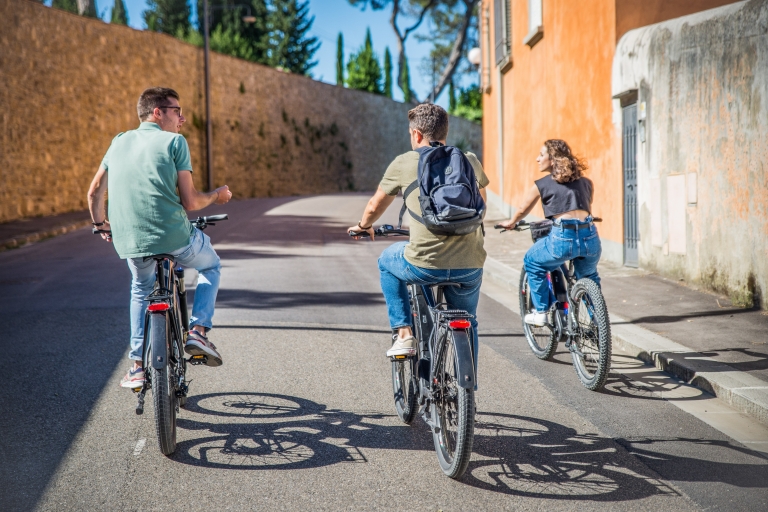 Florence: begeleide elektrische fietstocht met gelatoOchtendtour