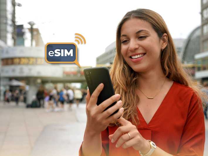 Berlin&Germany: Unlimited EU Internet with eSIM Mobile Data