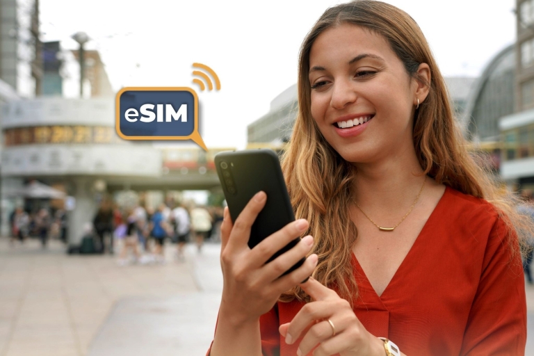 Hamburg&Duitsland: Onbeperkt EU-internet met eSIM Mobiele Data1-Dag:Onbeperkt Hamburg & EU Internet met eSIM Mobiele Data