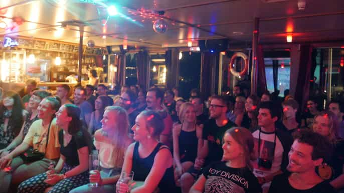 Berlin: Laughing Spree Comedy Show on a Boat