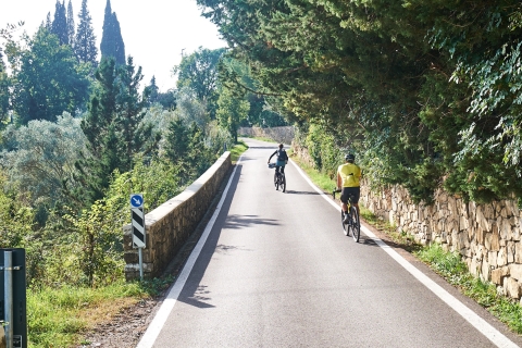 Vanuit Florence: fietstocht door Toscane met lunch en wijnproeverij