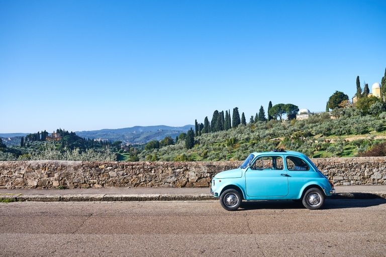 Z Florencji: Grand Toskański zabytkowy Fiat 500 Tour