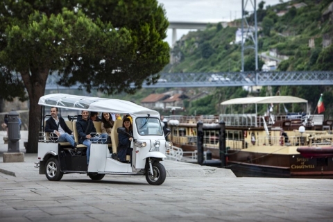 Private Electric Tuk Tuk Sightseeing Tour of Historic Porto Portuguese