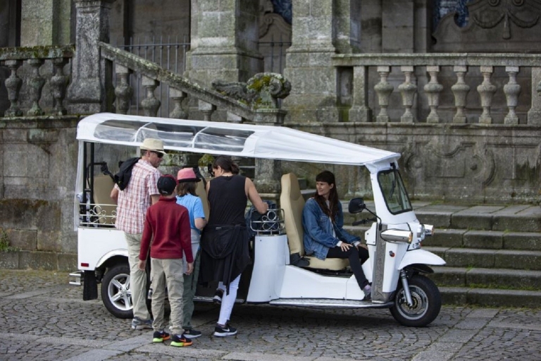 Private Electric Tuk Tuk Sightseeing Tour of Historic Porto Spanish