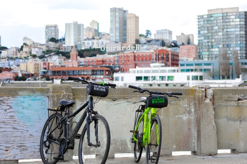 San Francisco: City Highlights Bike Tour z przewodnikiem lub e-roweremSan Francisco: e-rowerowa wycieczka z przewodnikiem po mieście