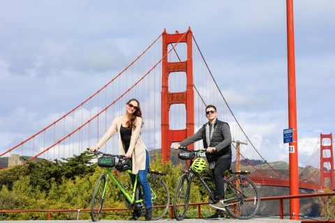 San Francisco: Most Golden Gate i wypożyczalnia rowerów miejskich z mapąWypożyczalnia rowerów Daypass