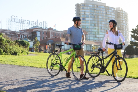 San Francisco: Puente Golden Gate y alquiler de bicicletas con mapaAlquiler de bicis de 2 horas