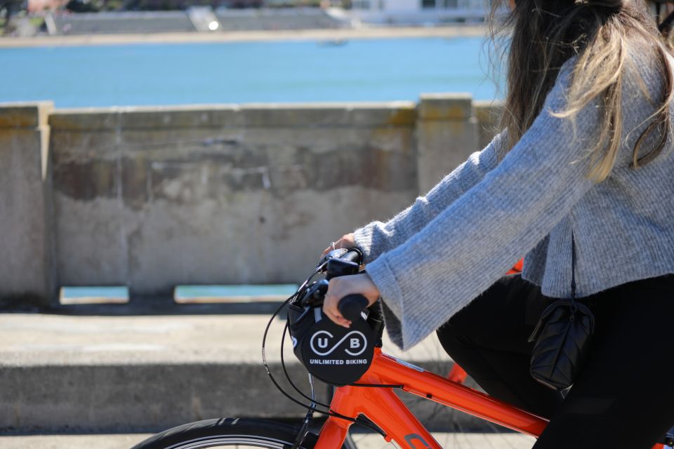 San Francisco: Fahrradverleih von der Golden Gate Bridge mit Karte