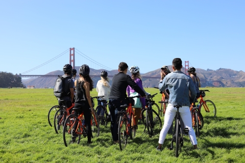 San Francisco: Puente Golden Gate y alquiler de bicicletas con mapaDaypass Alquiler de Bicicletas con Ferry