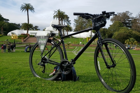 San Francisco : Location de vélo ou d'eBike au Golden Gate Park avec carteLocation de vélos pendant 2 heures