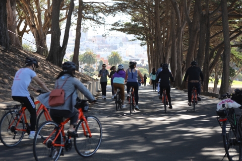 San Francisco: Golden Gate Park Fahrrad- oder eBike-Verleih mit Karte4-Stunden Fahrradverleih