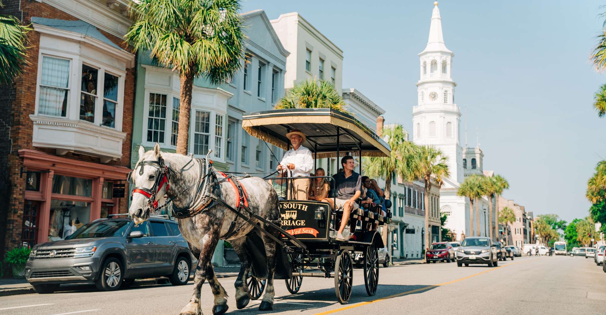 Charleston, Historical Downtown Tour by Horse-drawn Carriage yakınlarında yapılacak şeyler - Hizvo