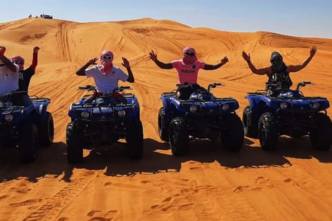 Vanuit Dubai: woestijnsafari en quadrit in de ochtend