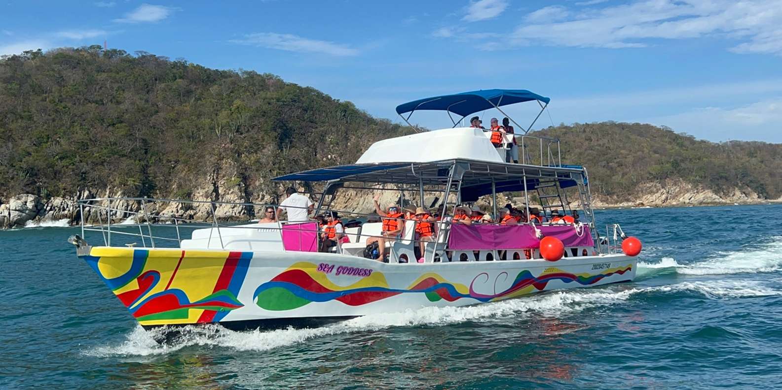 From Puerto Escondido: Huatulco 7 Bays Tour | GetYourGuide