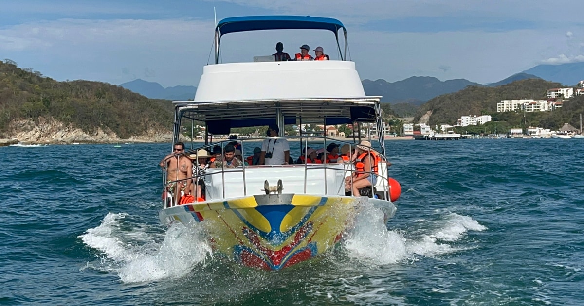 Huatulco Tour In Barca Premium Con Esperienza Di Snorkeling