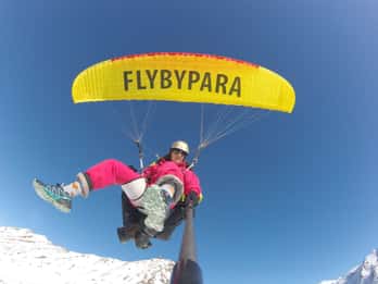 Zermatt: Vuelo biplaza en parapente