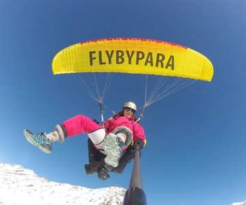 Zermatt: Paragliding Tandem Flight