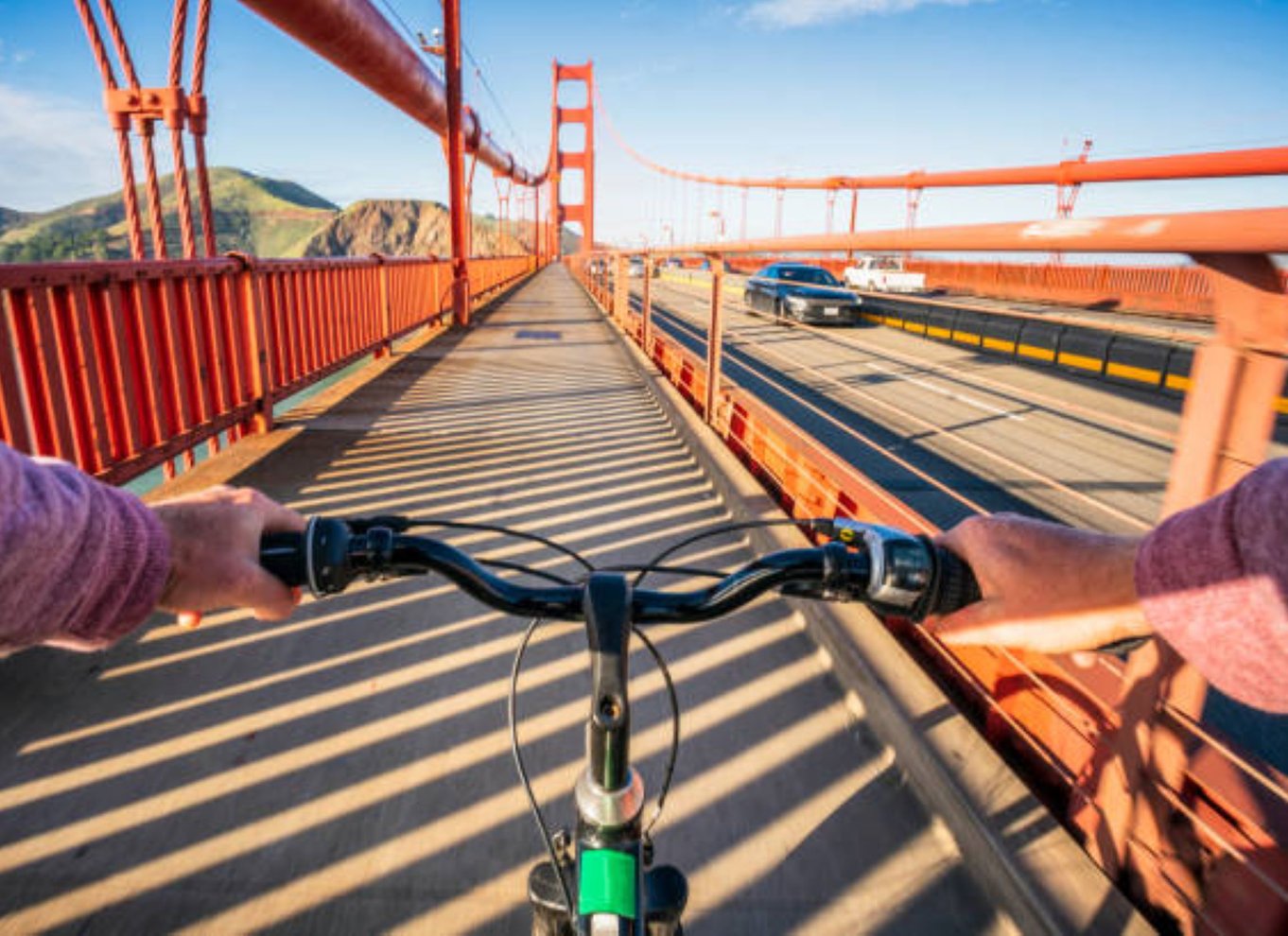 San Francisco: Cykeltur fra Golden Gate Bridge til Sausalito