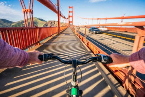 San Francisco: Golden Gate Bridge do Sausalito Bike TourMost Golden Gate do Sausalito Bike Tour