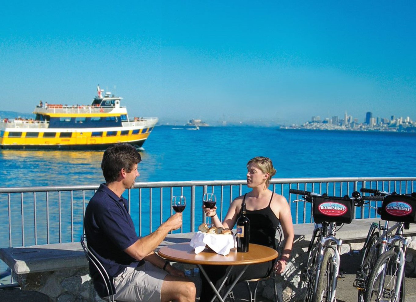 San Francisco: Cykeltur fra Golden Gate Bridge til Sausalito