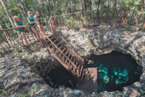 Tulum: Ruins, Cenotes, Turtle Swim, and Lunch Tour