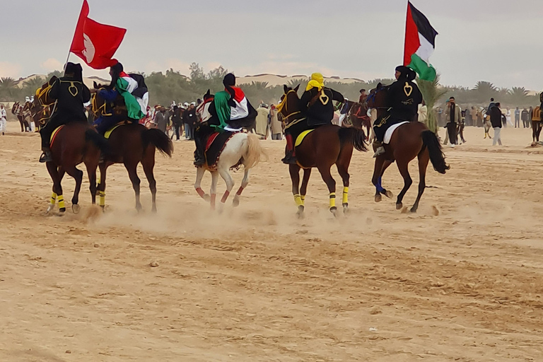 杰尔巴岛幻想曲：泻湖2小时传统马术表演