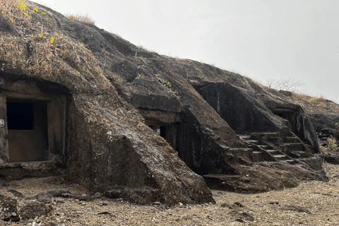 Mumbai: Tour delle grotte di Kanheri e della Pagoda Vipassana Globale