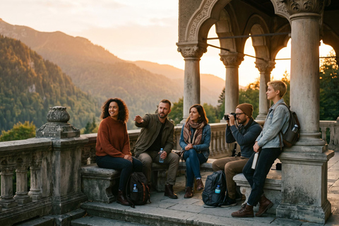 From Bucharest: Dracula's Castle, Peles Castle & Brasov Trip MINIVAN - Dracula's Castle, Peles Castle & Brasov Trip
