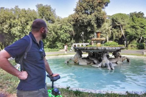 Rome: Villa Borghese & Ada Bike Tour with Optional Catacombs