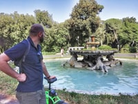 Rom, Villa Borghese & Ada Radtour mit optionalen Katakomben - Hizvo