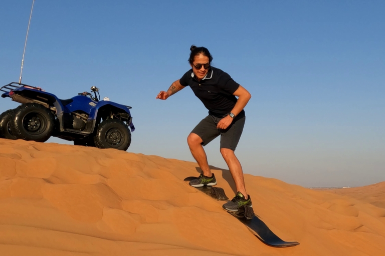 Dubaj: poranny rajd po czerwonych wydmach i sandboardingWycieczka z prywatnym odbiorem