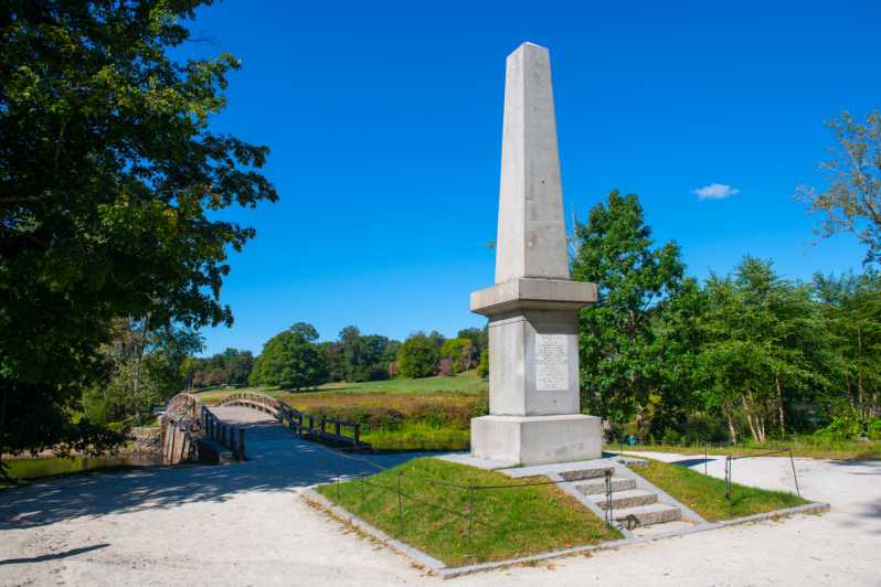 lexington and concord self guided tours