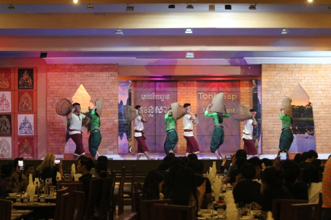 Siem Reap: espectáculo de danza Apsara y cena con traslados en tuk-tuk