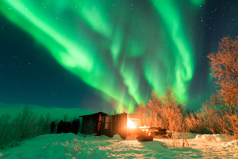 Van Abisko: noorderlichttour met gids voor fotografen