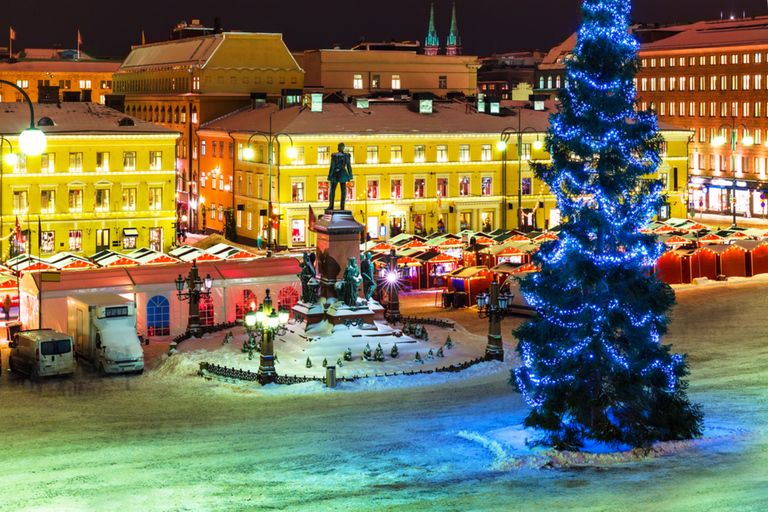 Helsinki: 2-godzinna świąteczna wycieczka piesza z przewodnikiem