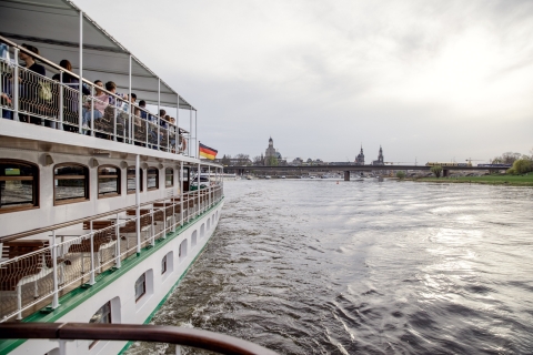 Dresden: boottocht van 1,5 uur over de rivier