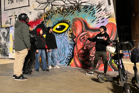 2,5 godziny | Barcelona: wycieczka e-skuterem Graffiti2,5 godziny | Barcelona: Wycieczka e-skuterem Graffiti