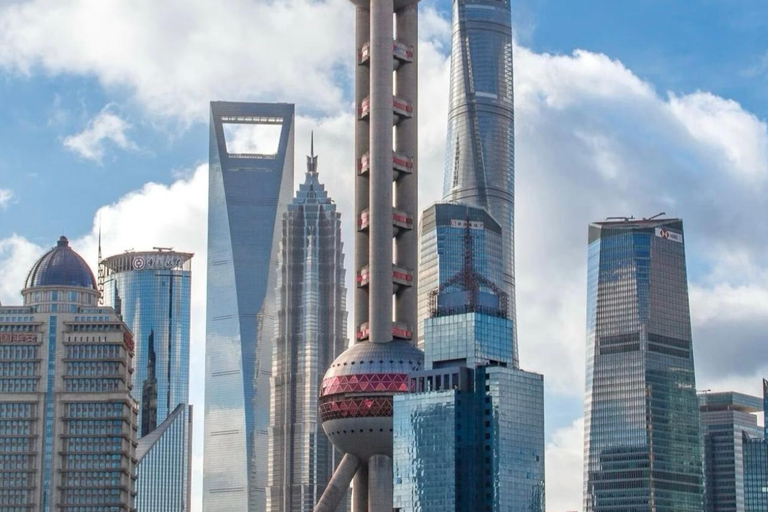 Oriental Pearl Tower Entry Ticket with Skywalk & Photo Guide