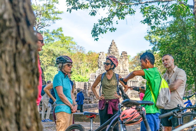 Krong Siem Reap: Angkor Wat Radtour mit kambodschanischem Mittagessen