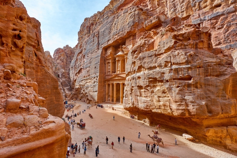 Van Aqaba: Petra 1-daagse privétourRondleiding in het Engels