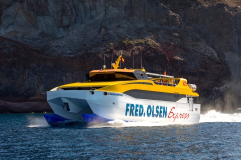 La Gomera : Interior ferry line within the island Return ticket Valle Gran Rey - Playa Santiago