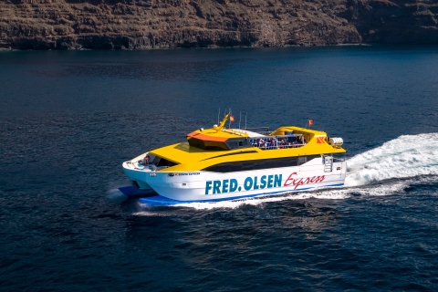 La Gomera : Interior ferry line within the island Return ticket Playa de Santiago- San Sebastián de La Gomera