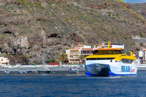La Gomera: Wewnętrzna linia promowa w obrębie wyspyBilet powrotny Valle Gran Rey - Playa Santiago
